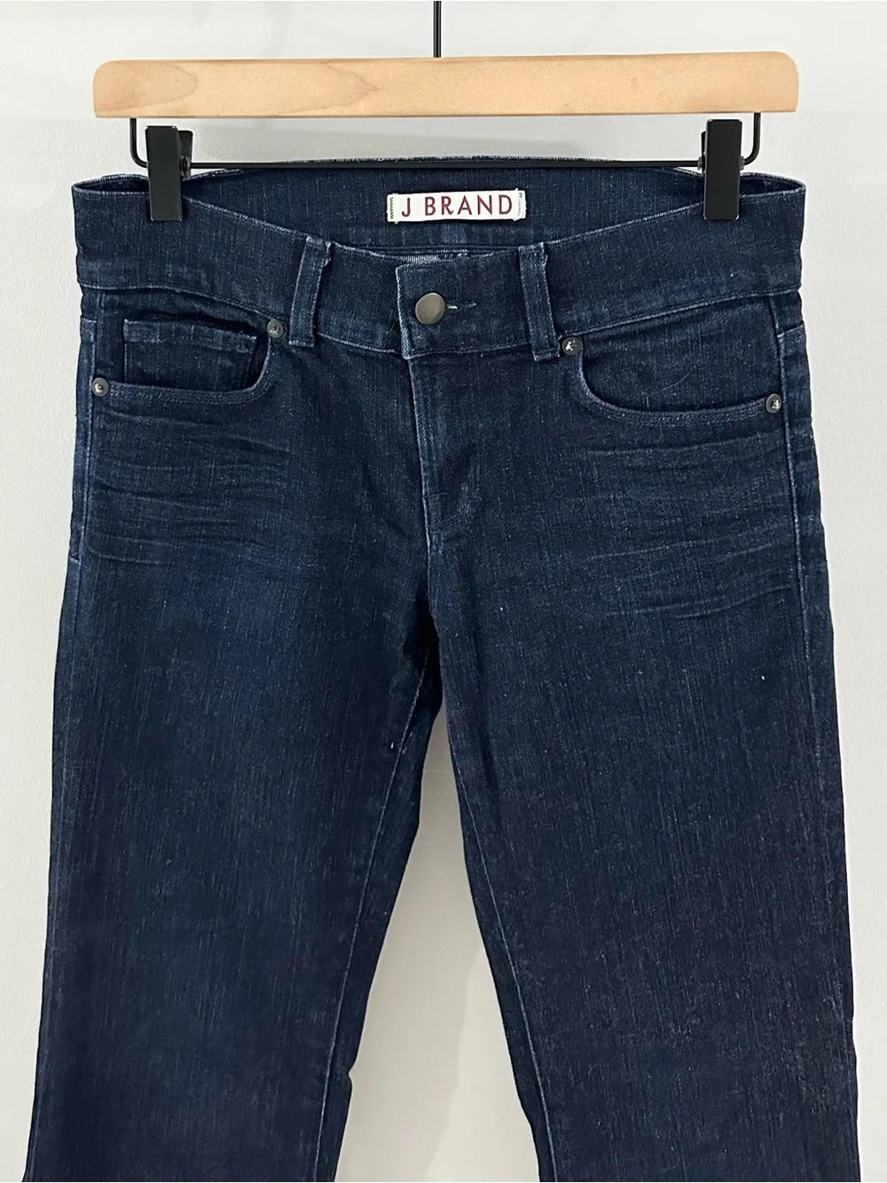 J Brand Lovestory Flare Leg Jeans // Dark Wash // 26